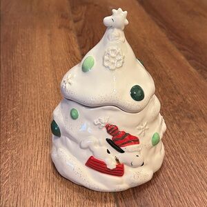 Snoopy’s Christmas Candy Jar by Lenox 2004